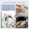 1/2/4 PCS Machine Washable Shoe Bag Anti-Deformation Laundry Mesh for Sneakers Protects Shoes Washer Compact Travel Laundry Tool