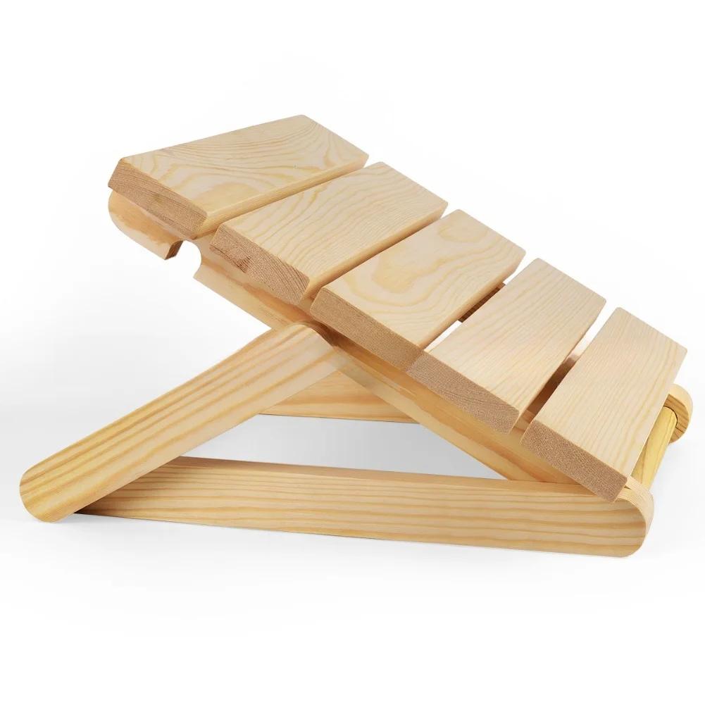 1PC Sauna Headrest Home Furniture Parts 37x34cm Wooden Sauna Rooms Accessories Headrest For Comfort & Support For Relaxation