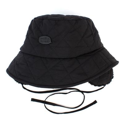 Universeller Chemie-Quilting Schwarzer Earmuff Bucket Hat