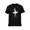 Elegant Ballerina Dancer TShirt Basic Casual Wear Short Sleeve Top