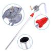 Hand oil pump, manual   pump, rotating the barrel pump aluminum alloy easy to assemble with the hand crank for fuel   lubricating oil
