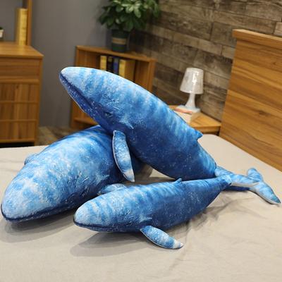 55/70 cm Neue Blauwal-Plüschpuppen Meerestiere Japanischer Wal Gefüllte Plüschtiere Für Kinder Weiches Schlafkissen Kinder Baby Geschenk