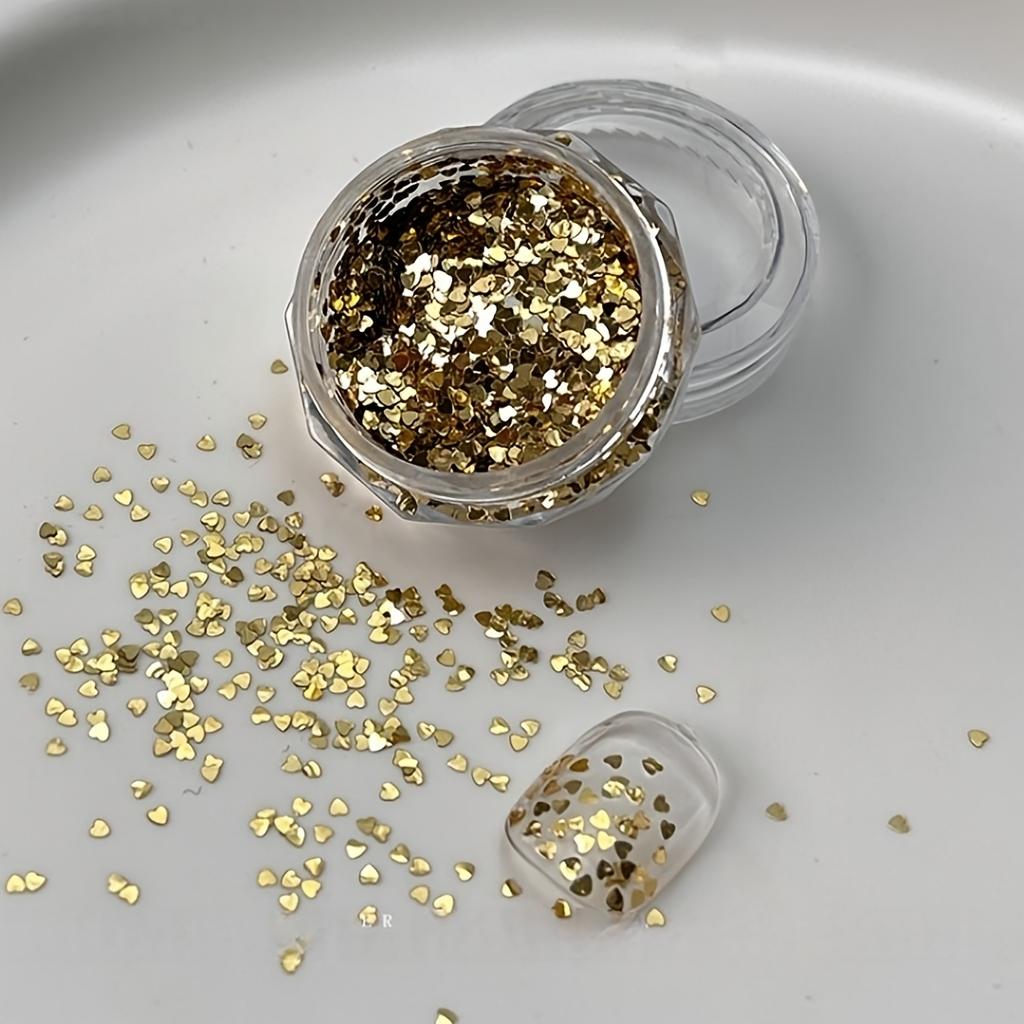 1mm Mini Sparkling Star Nail Glitter Sparkling Pentagram Nail Decoration Nail Salon Design Cute Accessories DIY Nail Art Design