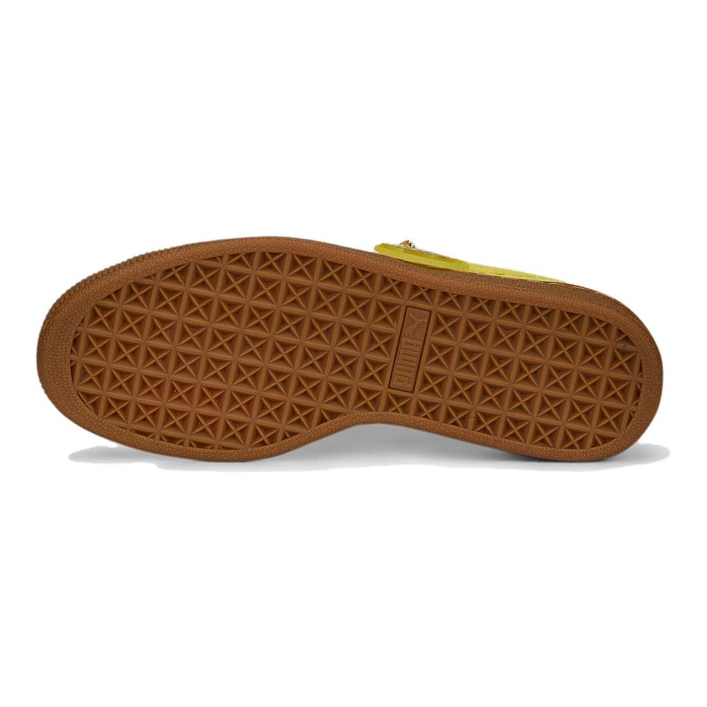 Puma SpongeBob SquarePants X Suede Jr SpongeBob Kids Sneakers Yellow Lucent-Yellow Citronelle 392113-01
