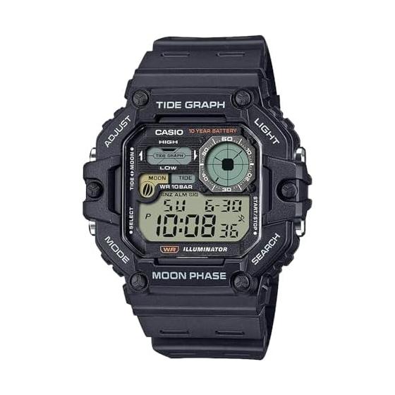 [Casio] Часы Casio Collection [Отечественный оригинальный продукт] WS-1700H-1AJF Мужские черные