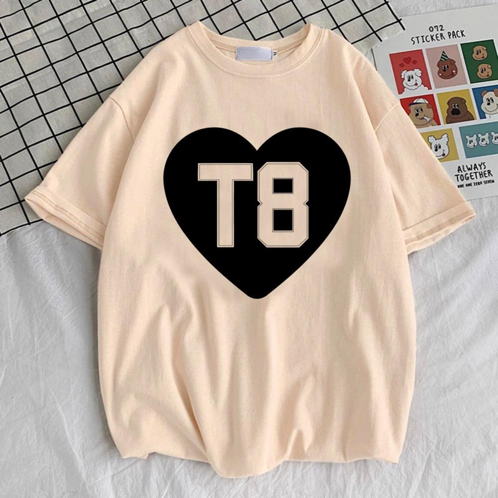 

Tate Mcrae T8 shirt girl aesthetic hip hop Gothic Graphic 2000s Breathable tshirt Classic Trendy hip hop Graphic S