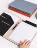 A4 Multifunctional Document Folder with Custom Clip and Logo Print.