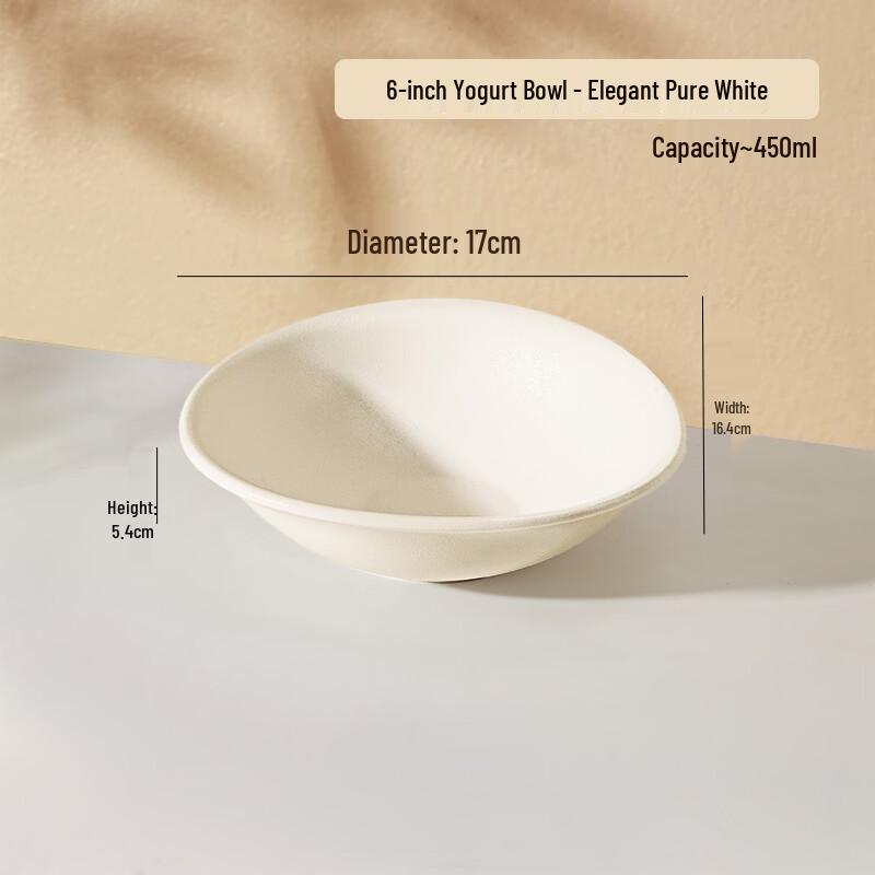 De ou Xingguang 6-inch Irregular Ceramic Bowl
