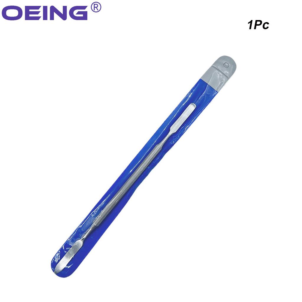 3pcs Stainless Steel Mixing Spatula  Cement Spatula Double Ended Dental Nail Art Makeup Mixing Stick Dental Mixing Knife Tools