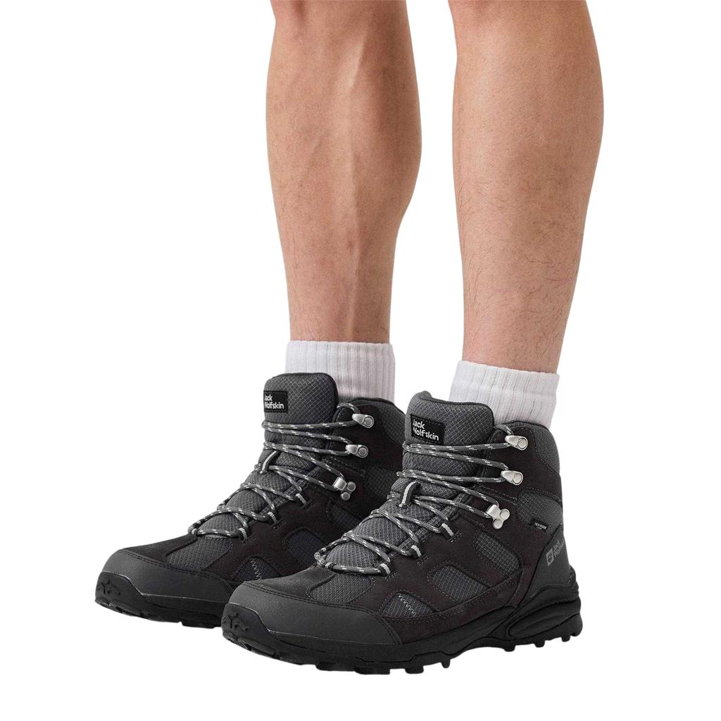 Jack Wolfskin Mens Leather Hiking Boots