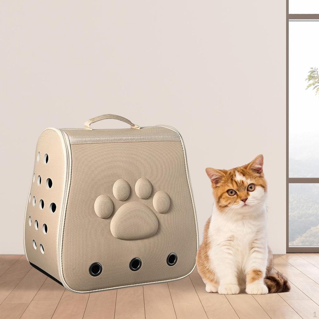 Cat Backpack Carrier Bag Bubble Carrying Portable Cage Pet for Small Dogs