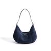 Autumn and Winter Frosted Leather Dumpling Bag Light Luxury Shoulder Bag Casual Commuter Messenger Bag