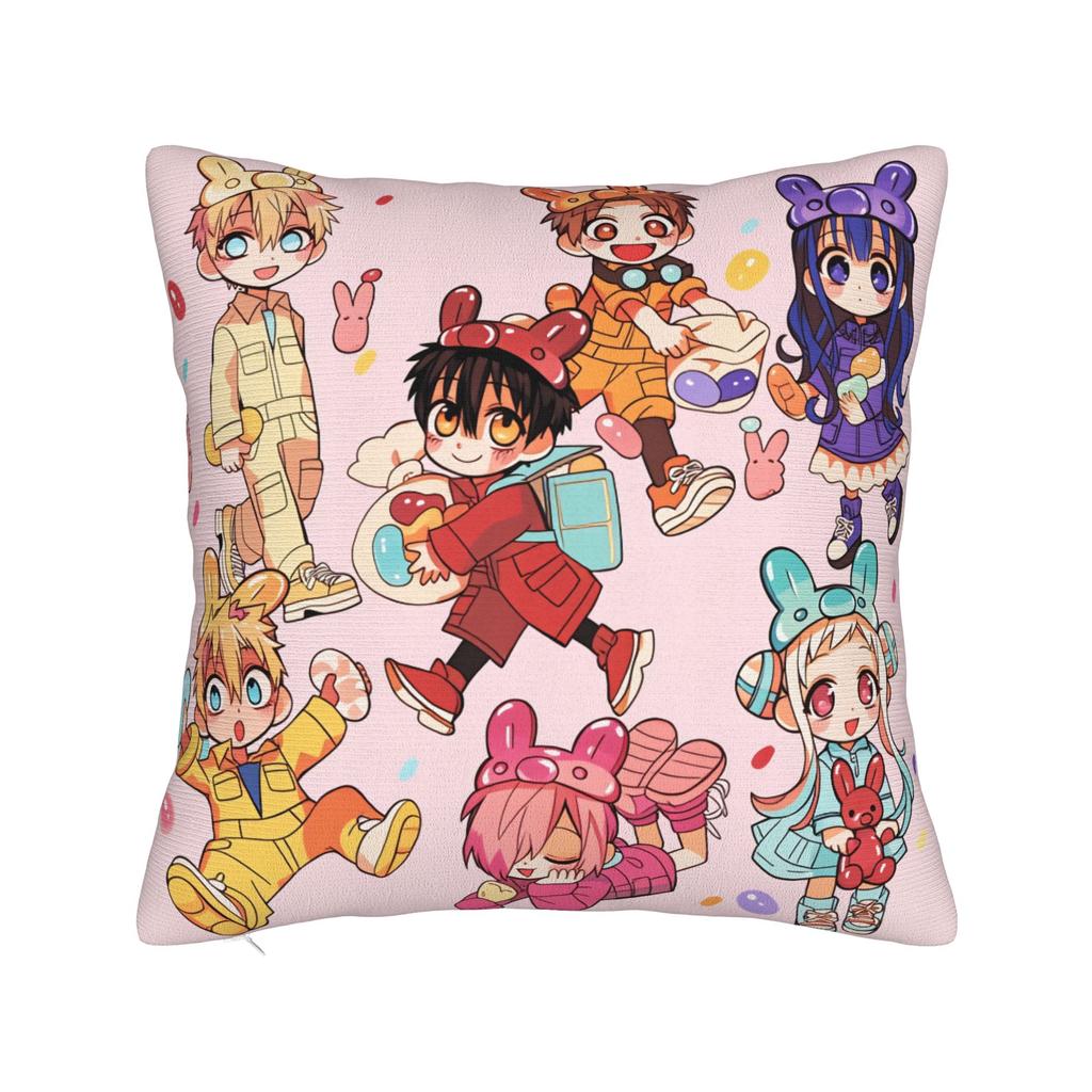 Pillow Case TBHK Anime Characters Graphic Pillow Cover For Living Room Sofa Fashion Pillowcases