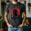 2026 Unisexs Casual Oversize Tee 100 Cotton Ancient Warrior Samurai Japanese Bushido Summer Short Sleeve