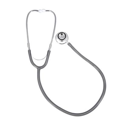 Stetoscopio multifunzione a doppia testa Estetoscopio a doppia testa Strumento medico per la cura della salute Grigio