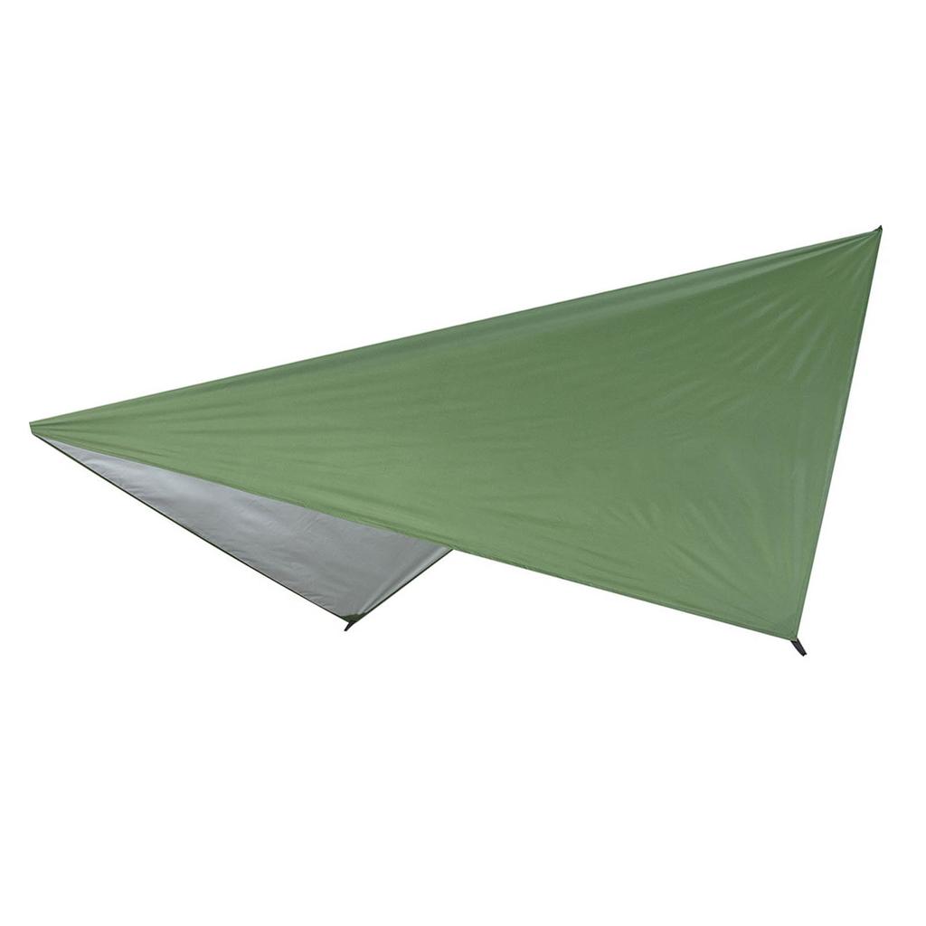 Tent Canopy Waterproof Sunproof Multifunctional Tent Awning for Outdoor Camping Beach Silvery Green 230x140CM
