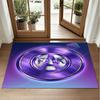 Austria Wien FC Design Crystal Velvet Rug Soft Decorative Mat for Bedroom Entrance