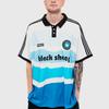 Adidas Originals X Black Sheep FW24 Sports Comfortable Short Sleeve Football Shirt Men Tops Blue JH3733