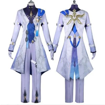 Game Honkai Star Rail Sunday Cosplay Anime Costume Wig Shoes Mr Sunday Uniform Halloween Party Carnival Role Play Outfits