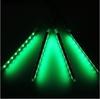 4x 9 LED RGB Car Interior Atmosphere Footwell Strip Light USB Charger Decor Lamp