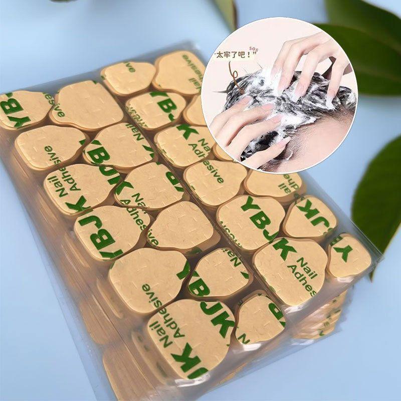 

Wear Armor M Jelly Glue Nail Stickers Strong High Viscosity Nail Shaped Piece Double-Sided Adhesive and Adhesive Waterproof Firm Detachable 7 168 stickers