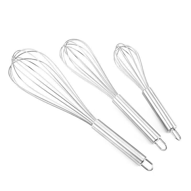 Stainless Steel Handheld Egg Whisk