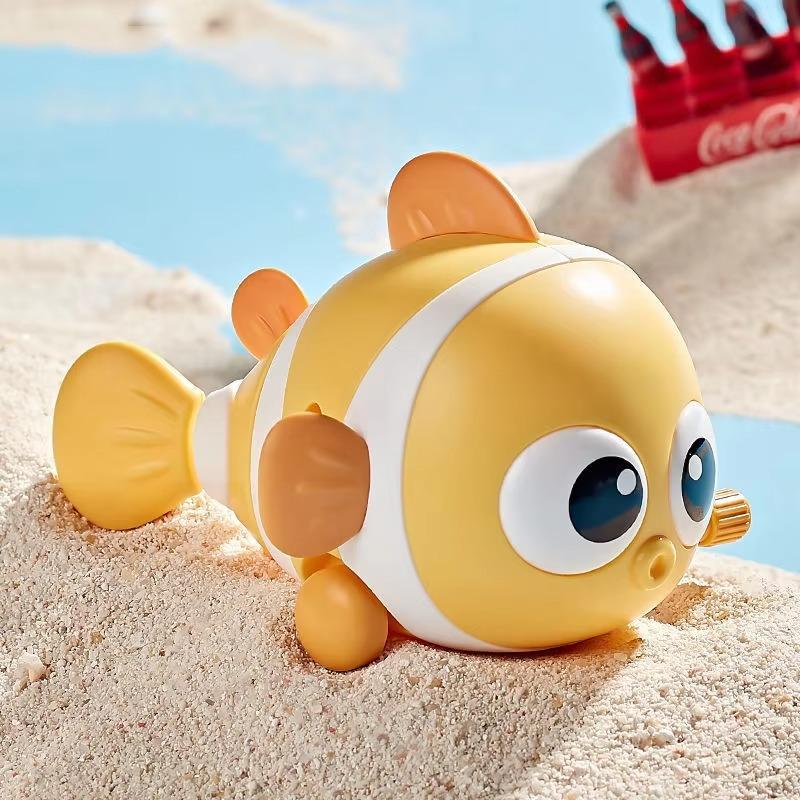 Wind-up Toy 1PCS Chain Will Swing Small Fish Children Crawling Guide Educational Toy Activities Small Gifts