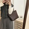 Fashionable Large Capacity Tote Bag For Women Stylish Casual Shoulder Bag With Polyester Lining