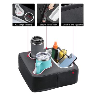 Car Cup Holder Backseat Organzier Backseat Storage Holds Drink Remote