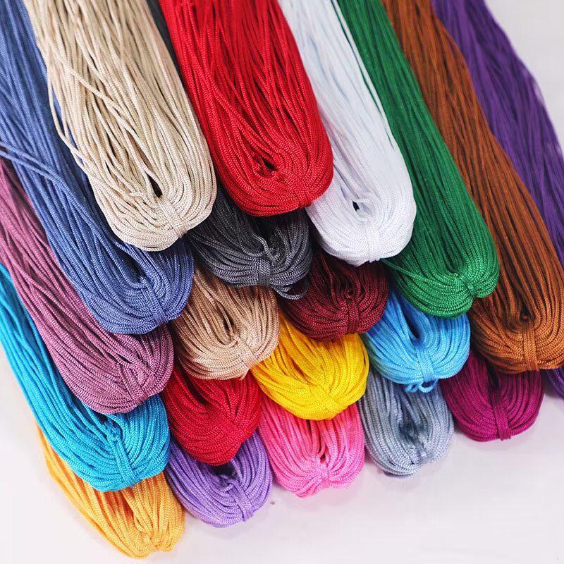 Bright Silk Hollow Yarn Crochet Shoes & Bag Thread - Fine Wool for Knitting & Handmade Crafts
