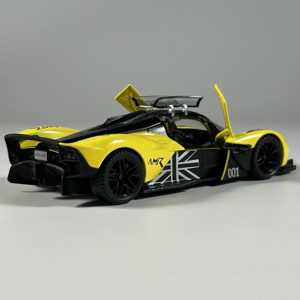 1/32 Aston Martin Valkyrie Supercar Alloy Metal Diecast Model Car Collectibles Boy’s Birthday Gift Home Trendy Ornaments & Gift