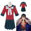 Authentic Danganronpa Harukawa Maki School Uniform Cosplay Costume Jacket Skirt Set Outfit For Women