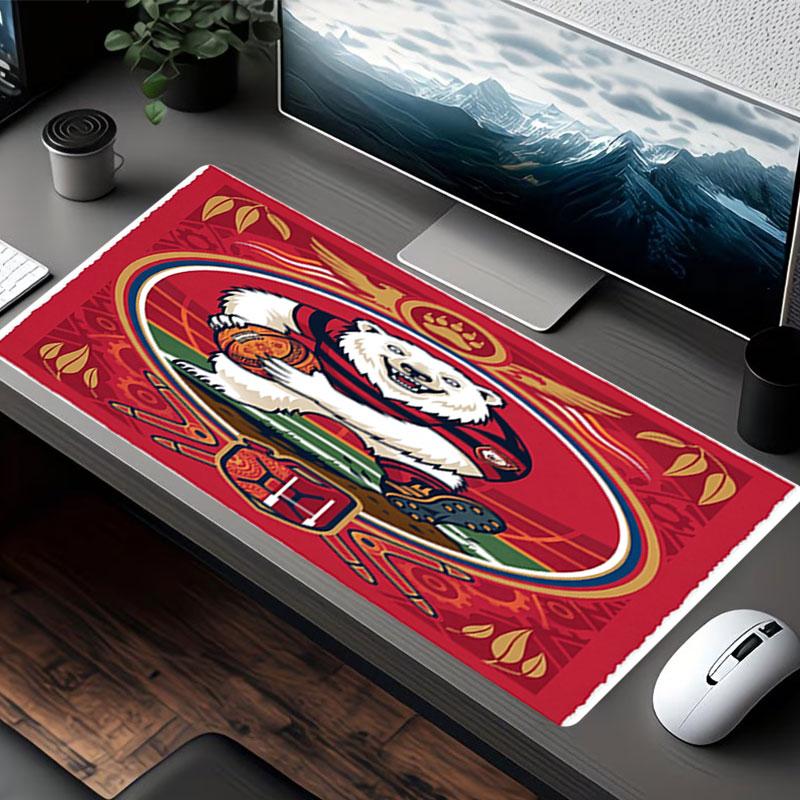 North Sydney Bears Druck Mauspads, für Tastaturauflage Laptop PC Matte für Büro Heimgebrauch, Schreibtischdekoration, Perfektes Geburtstagsgeschenk für Gamer