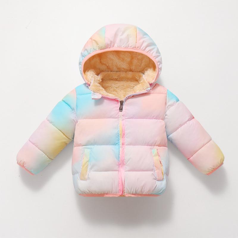 Baby Kinder Jungen Jacken Winter Dicke Mäntel Warme Kaschmir Oberbekleidung Für Mädchen Kapuzenjacke Kinderkleidung 1-6J Kleinkind Übermantel
