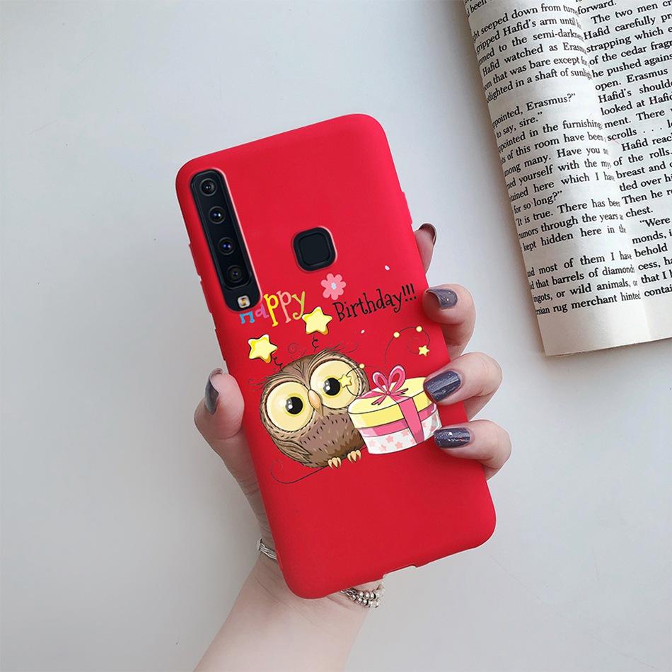 Flower Phone Case For Samsung A9 2018 A920 SM-A920F Back Cover Silicone Painted Soft Fundas for Samsung Galaxy A9 A 9 2018 Cases