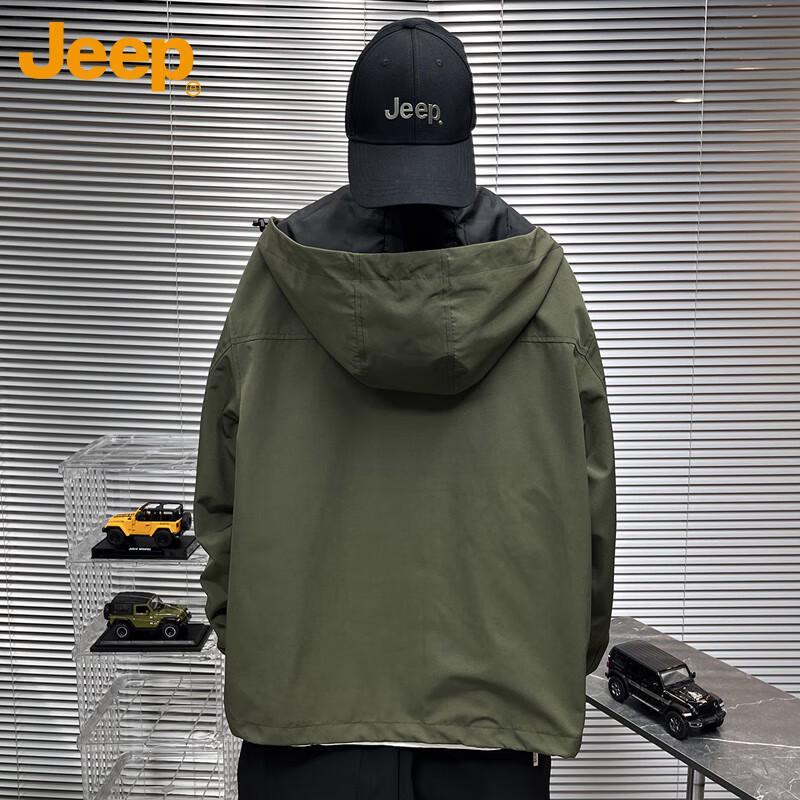 Jeep Men's Autumn/Winter Casual Workwear Jacket