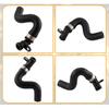Replacement Tube Engine Coolant Hose Factory Specifications Stable Characteristics Black Cooling System Repair