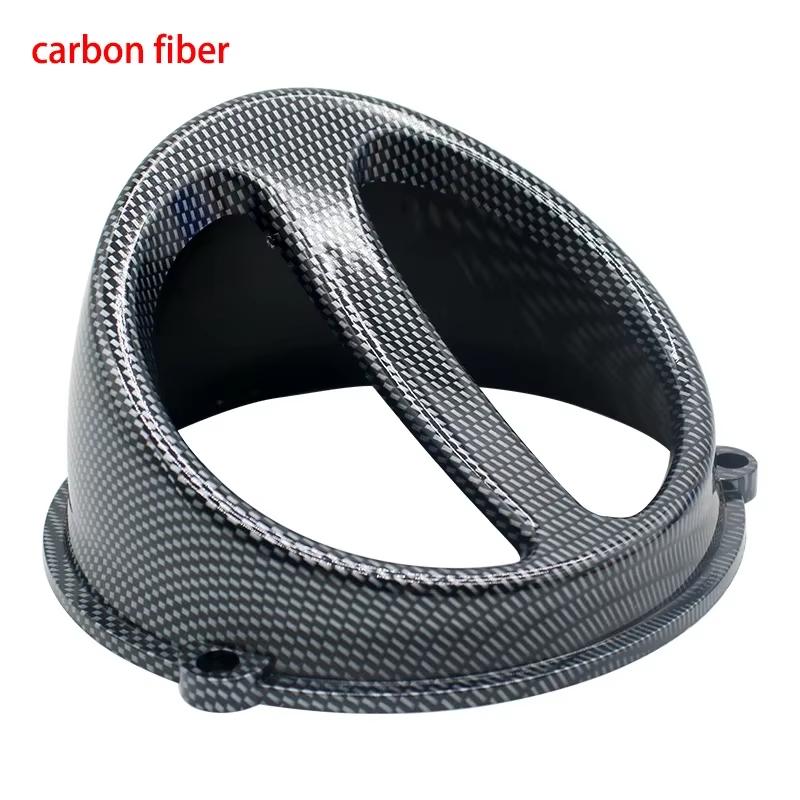 

Motorcycle Engines Cooling Fan Cover Air Scoop Cap Replacement for GY6 125cc 150cc 152QMI 157QMJ Motorcycle Scooter темно серый