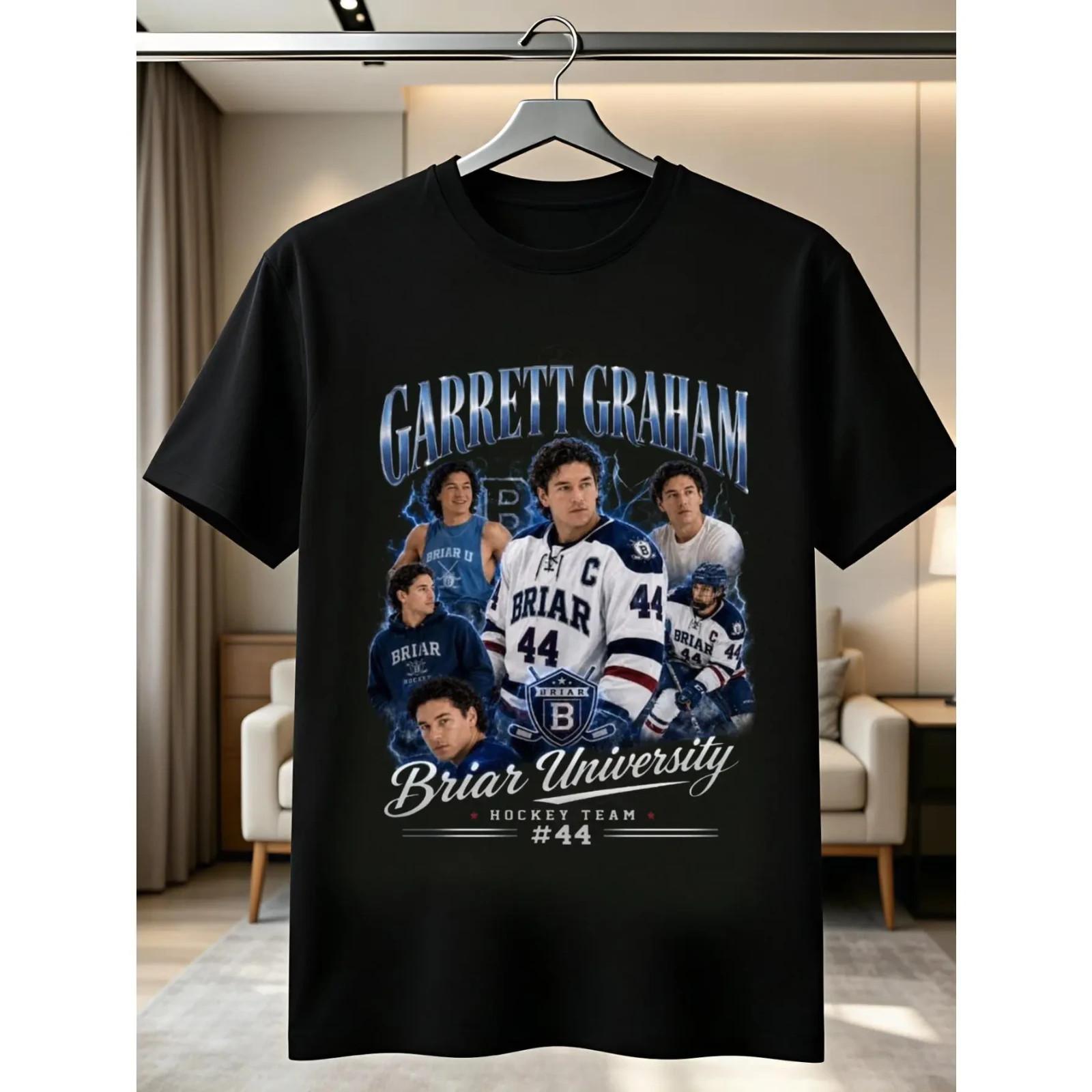 Briar University Graham 44 Shirt Off-Campus Garrett Graham Crewneck Hockey Roman Unisex T-Shirt XL
