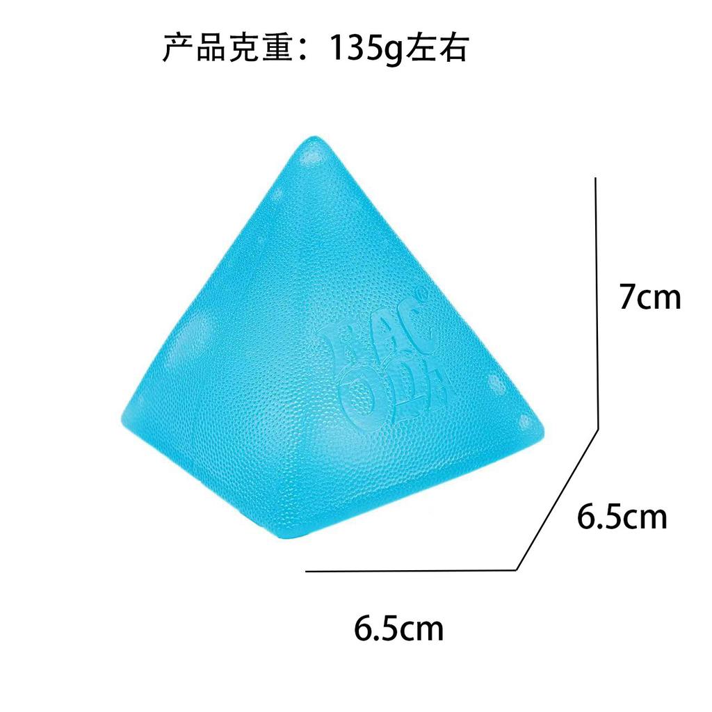 New frosted pyramid malt sugar pressure reducing malt sugar kneading and relaxing toy for children