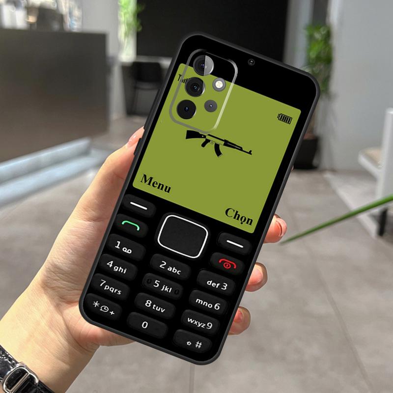 

Retro Cellphone Case For Samsung Galaxy A22 A32 A52 A15 A16 A05 A26 A36 A56 A53 A33 A13 A34 A54 A14 A35 A55 Samsung A53 5G