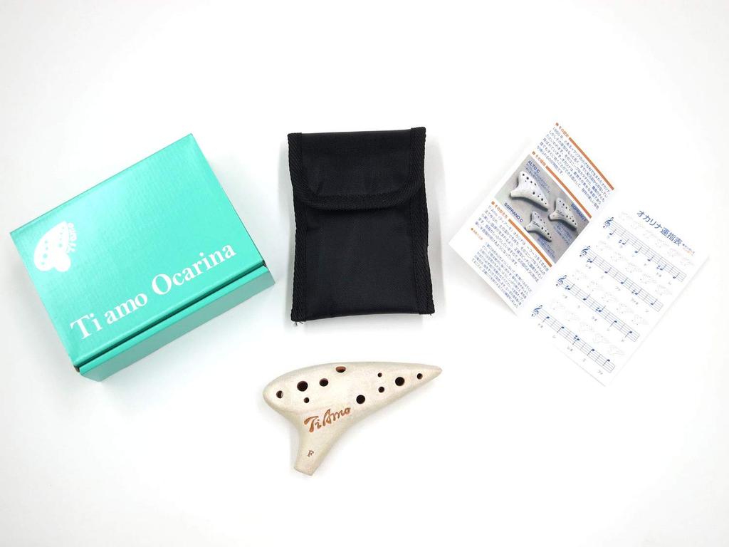 Ti Amo T-NSFWH Soprano F White Ocarina
