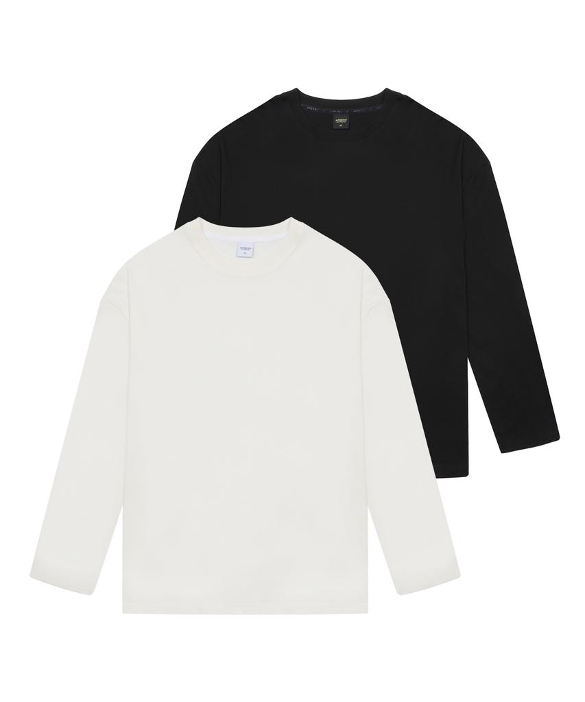 Eopeuleswi Cotton Basic Long Sleeve 2 Colors