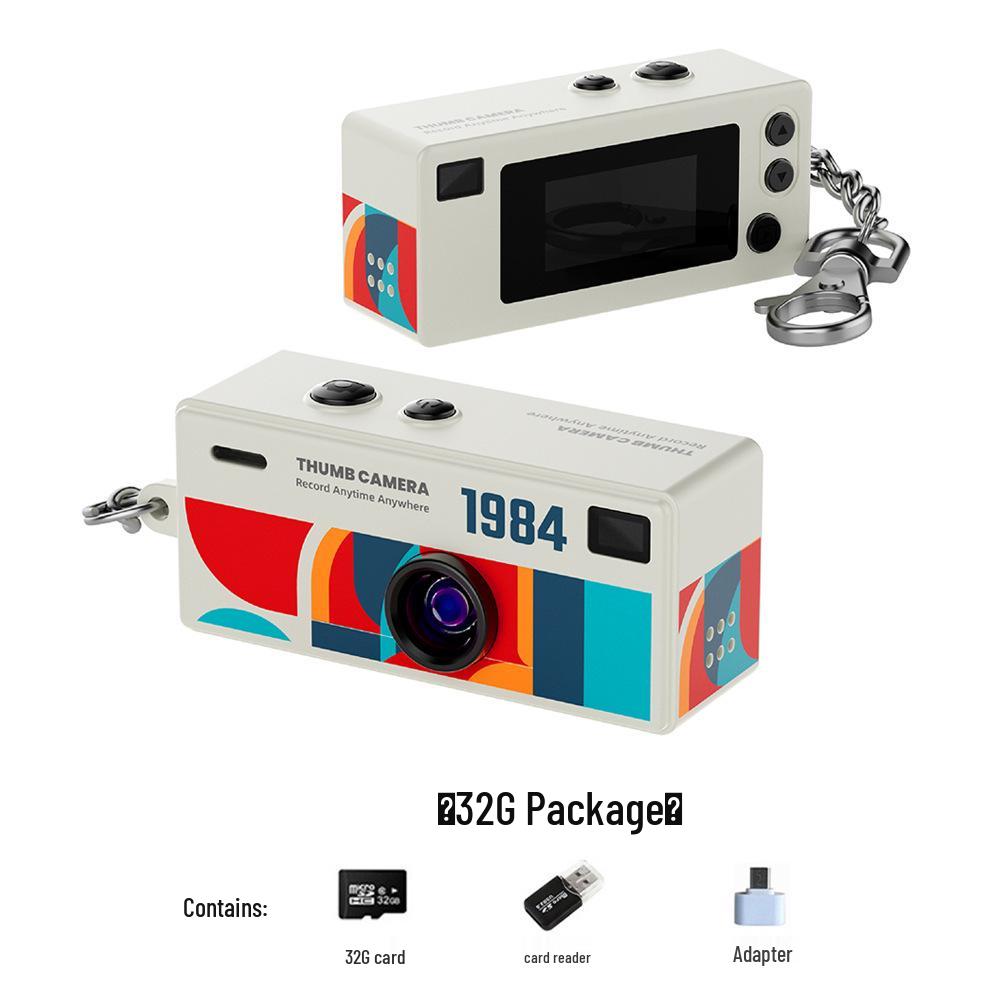 G6 Thumb Mini Digital Camera: Compact Sports and Party Camera for Kids, Ideal for Photos & Videos