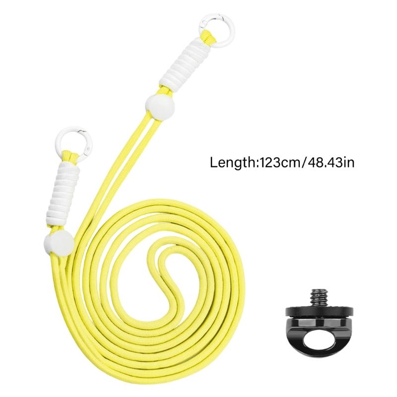 Camera Lanyard Strap Belt for Pocket 3/ONE X3/X4 and more Sports Cameras Hiking Skiing Enthusiasts Essential