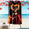 Adele Melody Print Beach Towel, Large Soft Quick Dry Towel for Beach Camping Swimming