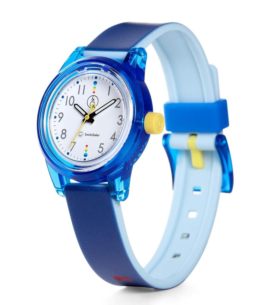 [Citizen Q&Q] Watch Analog Smile Solar Matching Style Waterproof Urethane Belt RP29-010 Women's Blue