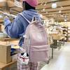 Schoolbag schoolbag Korean version ins high value student bag travel backpack large capacity junior high school high school backpack female sweet
