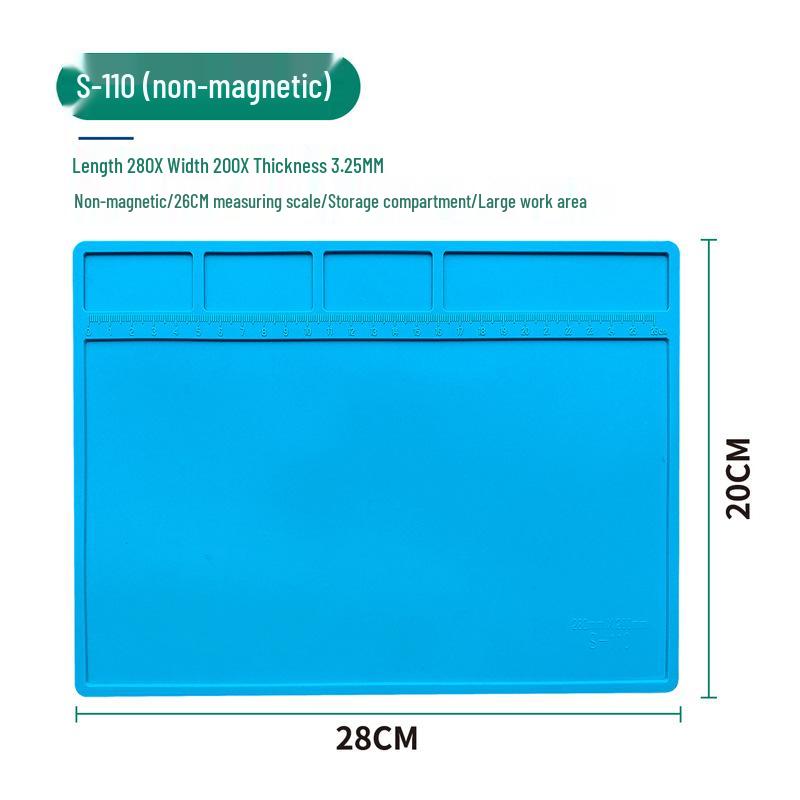 Magnetic Anti-Slip Silicone Repair Pad for Electronics