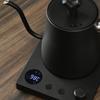 1000W Elektrischer Schwanenhalskessel 1000ml 304 Edelstahl Kaffeekanne Intelligente Temperatur LED-Anzeige für Kaffee Tee